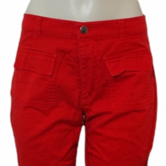 4/$20 • ROCK & ROSE • Red Hot Cropped Capri Jeans - Picture 2 of 8